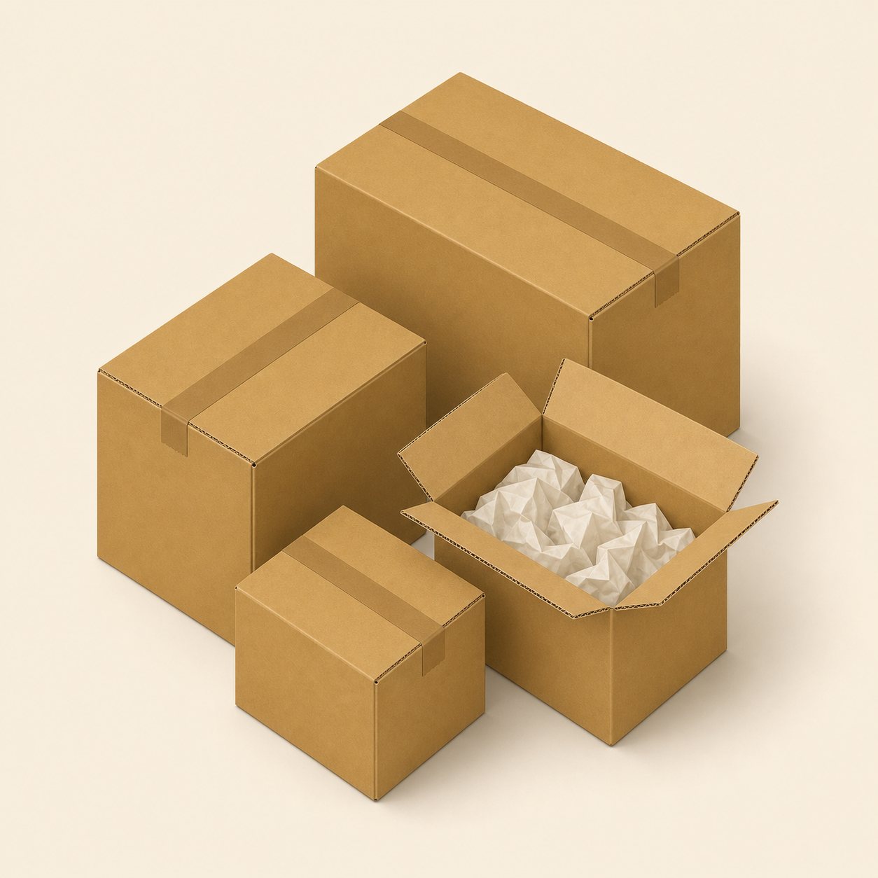 Cajas para mudanza — fabricadas en Monterrey