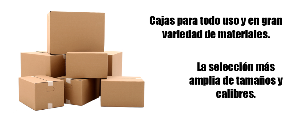 Cajas de cartón de diferentes tamaños y calibres en Monterrey
